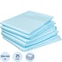 Простыня одноразовая Гекса нестерильная в сложении 200x140 см голубая (5  штук в упаковке) купить в интернет-магазине товаров для офиса и дома ТопГрад с доставкой