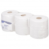 Бумага туалетная в рулонах Luscan Professional 2-слойная 6 рулонов по 250 метров (арт.368530)