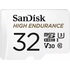 Карта памяти 32 ГБ micro SDHC SanDisk High Endurance UHS-I U3 V30  (SDSQQNR-032G-GN6IA) купить в интернет-магазине товаров для офиса и дома ТопГрад с доставкой