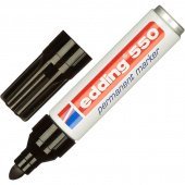 Маркер перманентный Edding E-550/1 черный (толщина линии 3-4 мм)