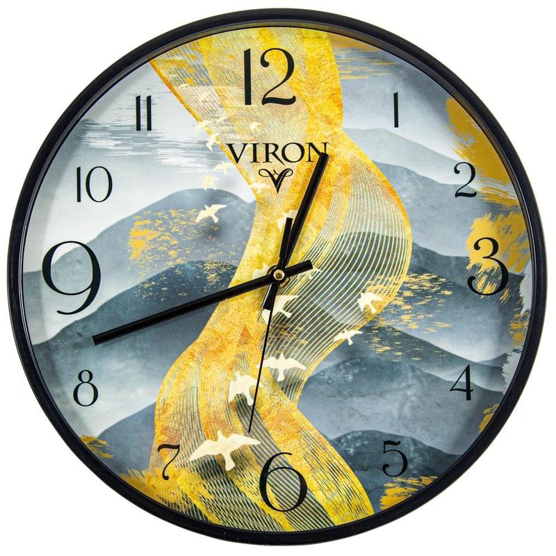 Стекло циферблата. Часы настенные Viron 30см. Часы настенные Viron 89816. Настенные часы Viron, 30 см х 30 см. Часы настенные кварцевые Viron 222448.