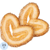 Печенье слоеное Северная столица Валентинки 2.5 кг купить в интернет-магазине товаров для офиса и дома ТопГрад с доставкой