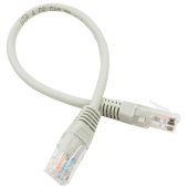 Патч-корд витая пара Cablexpert PP10-0.25M 5e 0,25 м