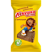 Шоколад Левушка детям молочный с вафлей 27.5 г (30 штук в упаковке)
