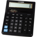 Калькулятор настольный ПОЛНОРАЗМЕРНЫЙ Citizen SDC-888TII 12-разрядный черный