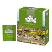 Чай зеленый Ahmad Green Jasmine Tea 100 пакетиков