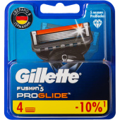 Сменные кассеты для бритья Gillette Fusion Proglide (4 штуки в упаковке)