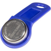 Брелок Touch Memory (iButton) DS 1990 синий (100 штук в упаковке)