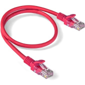 Патч-корд витая пара ExeGate UTP-RJ45-RJ45-5e-1,5M-RD 5e 1,5 м