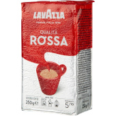 Кофе молотый Lavazza Rosso 250 г (вакуумная упаковка)