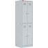 Шкаф для одежды металлический ШРМ24 (серый, 600х500х1860 мм)