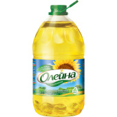 Масло подсолнечное Олейна рафинированное 5 л