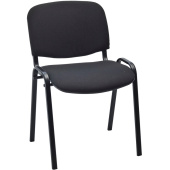 Стул офисный Easy Chair Изо чёрный ткань металл чёрный (1397333)