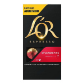 Кофе в капсулах для кофемашин L'or Espresso Splendente (10 штук в упаковке) купить в интернет-магазине товаров для офиса и дома ТопГрад с доставкой
