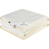 Одеяло 1.5-спальное Prime Prive Merino 140x205 см стёганое с кантом светло-бежевое (1014.00439)