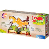 Гуашь Луч ZOO 12 цветов по 15 мл (20С 1356-08)
