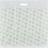 Пакет полиэтиленовый Знак Качества 60x63 см с рисунком и вырубной ручкой (20 штук в упаковке)