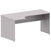 Стол эргономичный Simple левый (серый, 1600х900х760 мм)