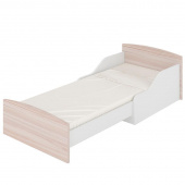 Кровать детская Бартоло КТД трансформируемая (карамель/белый, 950х2075х745 мм)