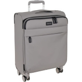 Чемодан Polar размер S 36 л из полиэстера серый