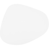 Салфетка сервировочная (плейсмат) Nouvelle Home Экокожа 37x45 см белая  (4 штуки в упаковке)