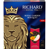Чай черный Richard Royal Garden Bouquet 100 сашет (яблоко, мята)
