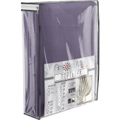 Комплект штор Amore Mio Блэкаут однотонный Milan-043 (2 портьеры 150x270 см) сиреневый Комплект штор Amore Mio Блэкаут однотонный Milan-043 (2 портьеры 150x270 см) сиреневый