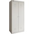Шкаф для одежды металлический Металл-Завод ТМ 12-80 (светло-серый,  800x500x1830 мм) купить в интернет-магазине товаров для офиса и дома ТопГрад с доставкой