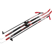 Лыжный комплект STC Step Brados Active A3 Red 180 см красный (5925) купить в интернет-магазине товаров для офиса и дома ТопГрад с доставкой