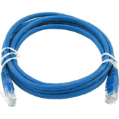 Патч-корд витая пара ExeGate UTP-RJ45-RJ45-5e-1M-BL 5e 1 м