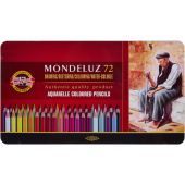 Карандаши акварельные Koh-i-Noor Mondeluz Old Man шестигранные 72 цвета  в наборе