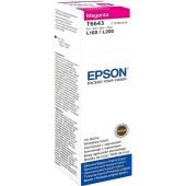 Чернила Epson T6643 C13T66434A пурпурные оригинальные