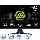 Монитор 23.8" MSI MAG 244F чёрный (9S6-3BC41H-011)