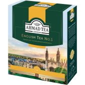 Чай черный Ahmad Tea English №1 100 пакетиков (бергамот)
