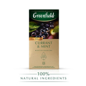 Чай черный Greenfield Currant and Mint 25 пакетиков (черная смородина, мята)