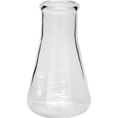 Колба коническая Кн-2-100-34 с делениями 100 мл (12 штук в упаковке)