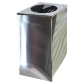 Урна Квадро-26 сталь 80 л (35x67 см)