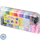 Пластилин легкий Луч 24 цвета 240 грамм