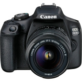 Зеркальный фотоаппарат Canon EOS 2000D kit + объектив EF-S 18-55 DC