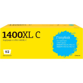 Картридж струйный T2 IC-CPGI-1400XL C PGI-1400XL C для Canon голубой совместимый повышенной емкости