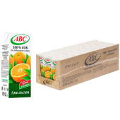 Сок АВС апельсиновый 0.2 л (27 штук в упаковке) купить в интернет-магазине товаров для офиса и дома ТопГрад с доставкой