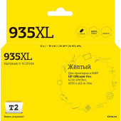 Картридж струйный T2 935XL IC-HC2P26A/C2P26AE для HP желтый совместимый повышенной емкости