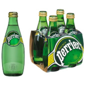 Вода минеральная Perrier газированная 0.33 л купить в интернет-магазине товаров для офиса и дома ТопГрад с доставкой