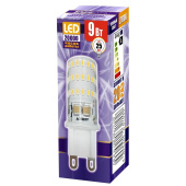 Лампа светодиодная JazzWay Pled JC 9Вт G9 2700К 590Лм 230В 5001039