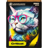 Пазл деревянный Unidragon Pop-Art GlowUp Критикэт 250 элементов
