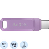 Флешка USB 3.0 128 ГБ Sandisk Ultra Dual Drive Go (SDDDC3-128G-G46)