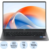 Ноутбук Honor MagicBook X14 Plus FRB-X 14" Gray Intel Core 5 220H/16  ГБ/SSD 1024 ГБ (5301ALWA)
