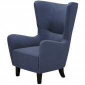 Кресло Ella синее (шенилл)