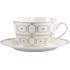 Чайная пара Fioretta Aleksandria фарфоровая 220 мл
