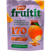 Пастилки Fruit it Pro Иммунушечки с маршмеллоу и апельсином 50 г купить в интернет-магазине товаров для офиса и дома ТопГрад с доставкой